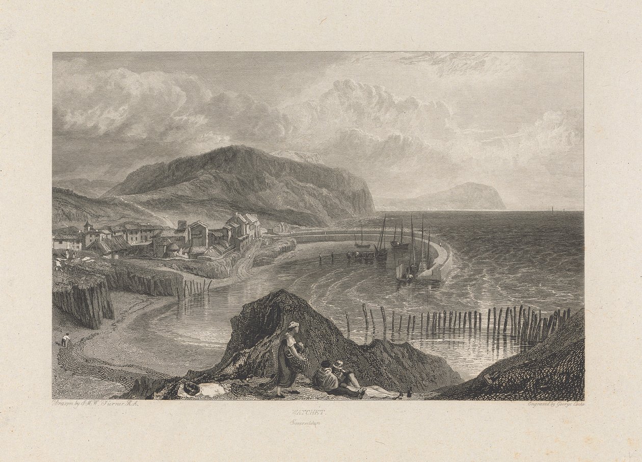 Watchet, Somersetshire od George Cooke