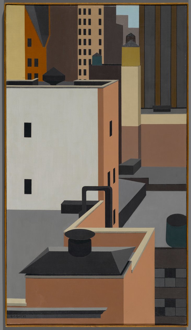 Mozaika Manhattan od George Copeland Ault