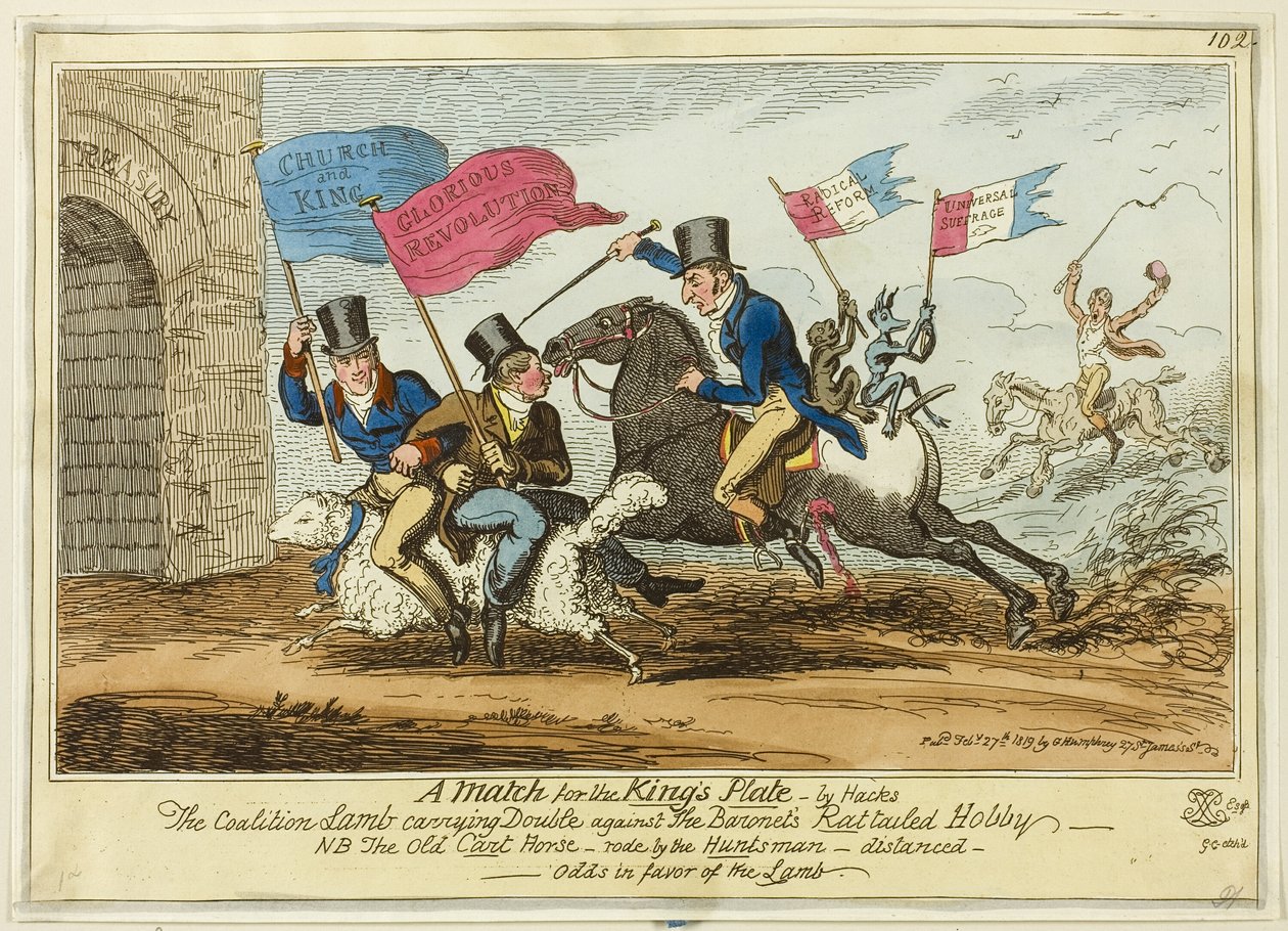 Zápas o královskou desku - podle hackerů od George Cruikshank