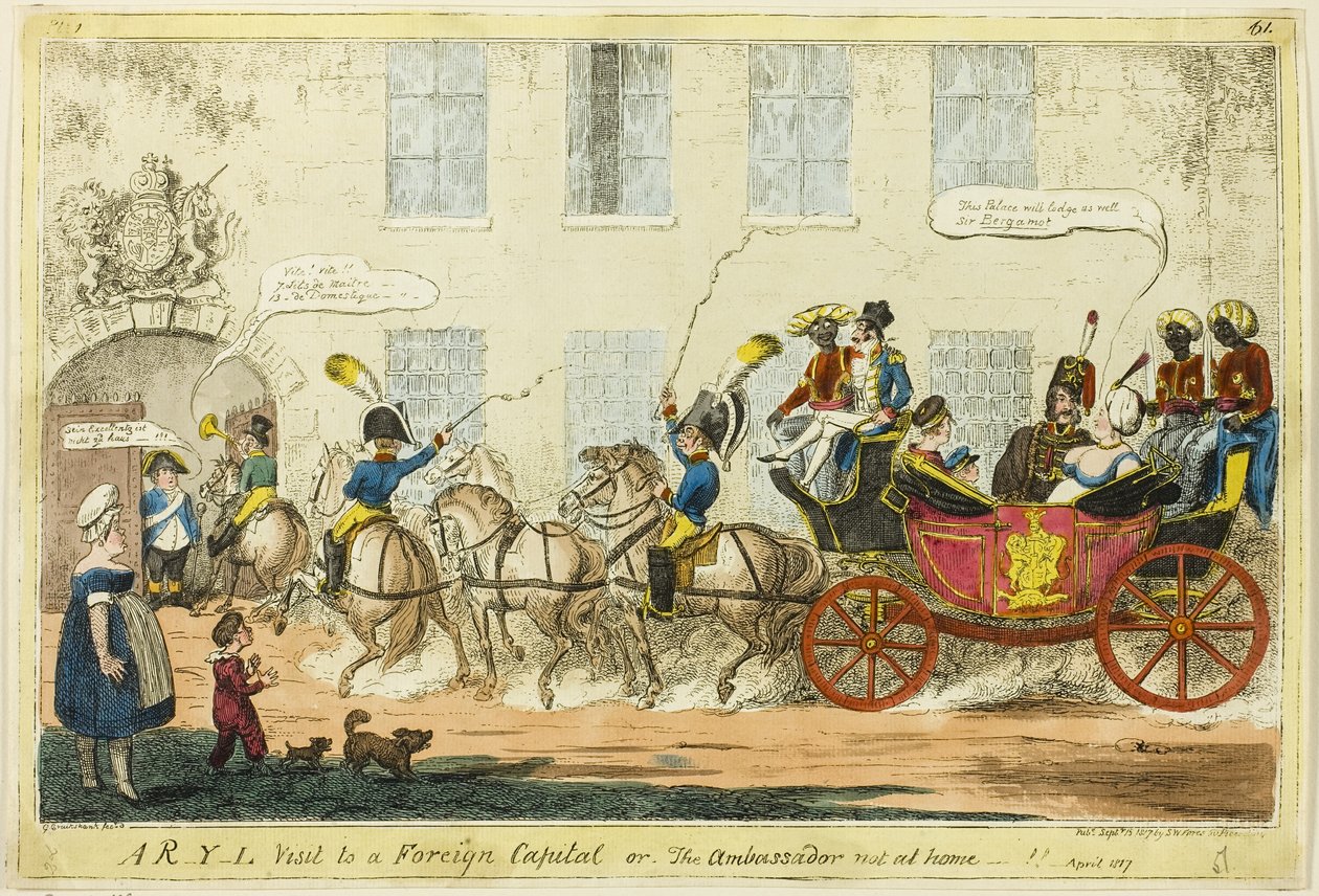 Návštěva R-Y-L v zahraničním hlavním městě od George Cruikshank