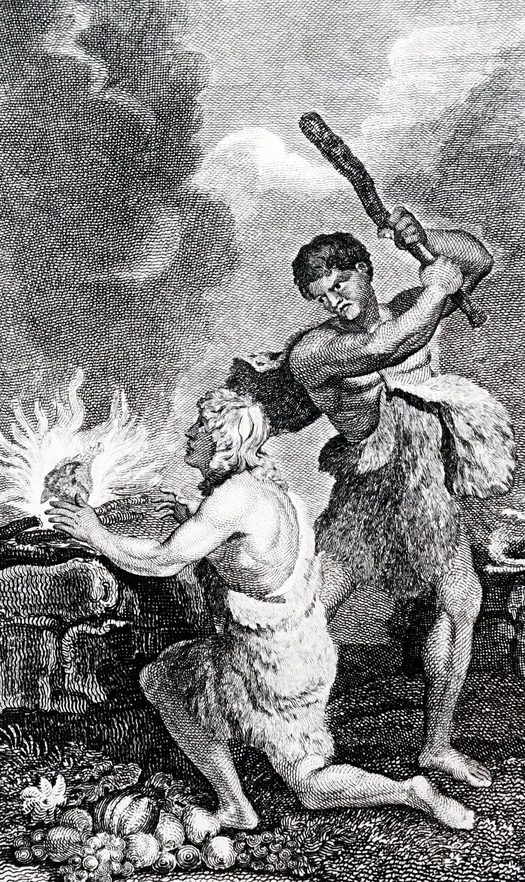 Bičování na britské válečné lodi od George Cruikshank