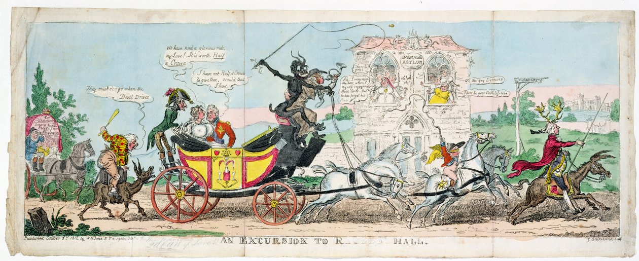 Exkurze do R.... Hall od George Cruikshank