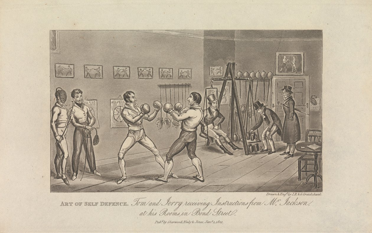 Umění sebeobrany od George Cruikshank