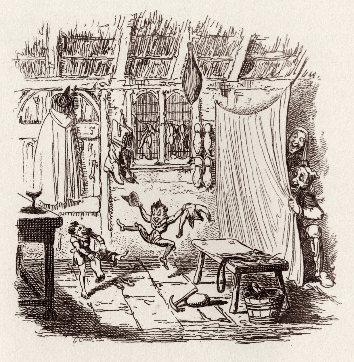 Bratři Grimmové Dětské a od George Cruikshank