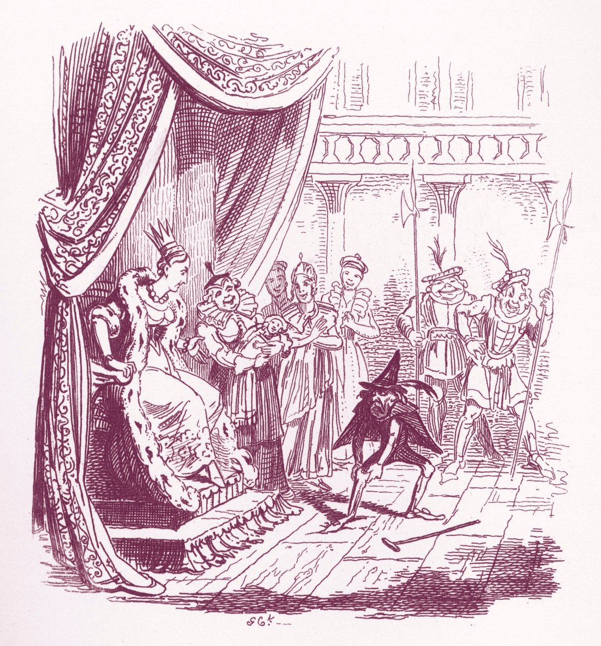 Bratři Grimmové Dětské a od George Cruikshank