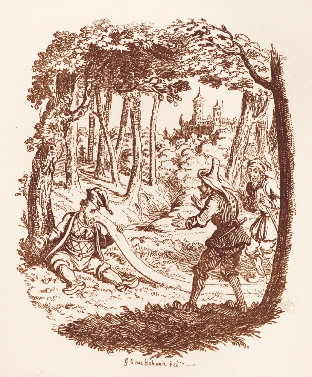 Bratři Grimmové Dětské a od George Cruikshank
