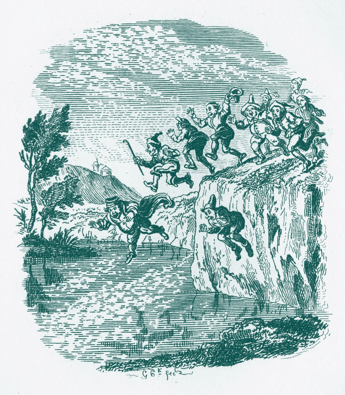 Bratři Grimmové Dětské a od George Cruikshank