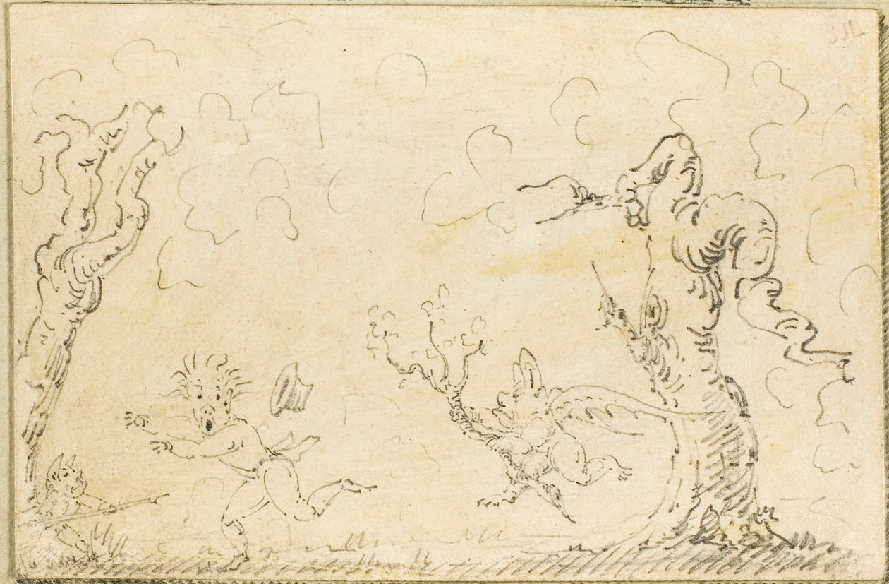 Komická scéna od George Cruikshank