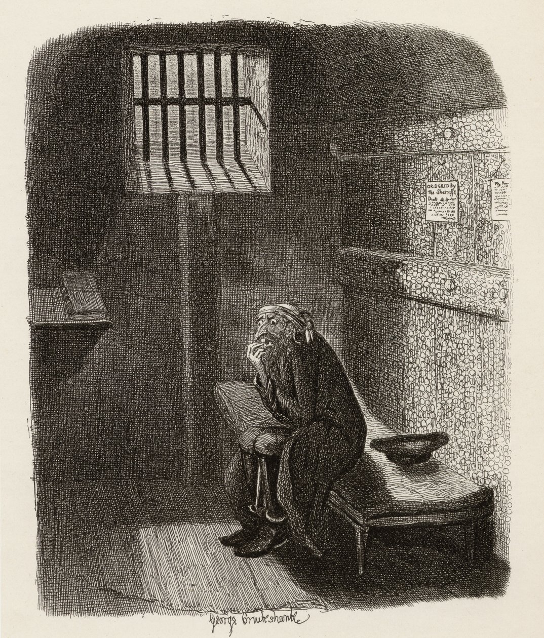 Fagin v cele odsouzených, z 