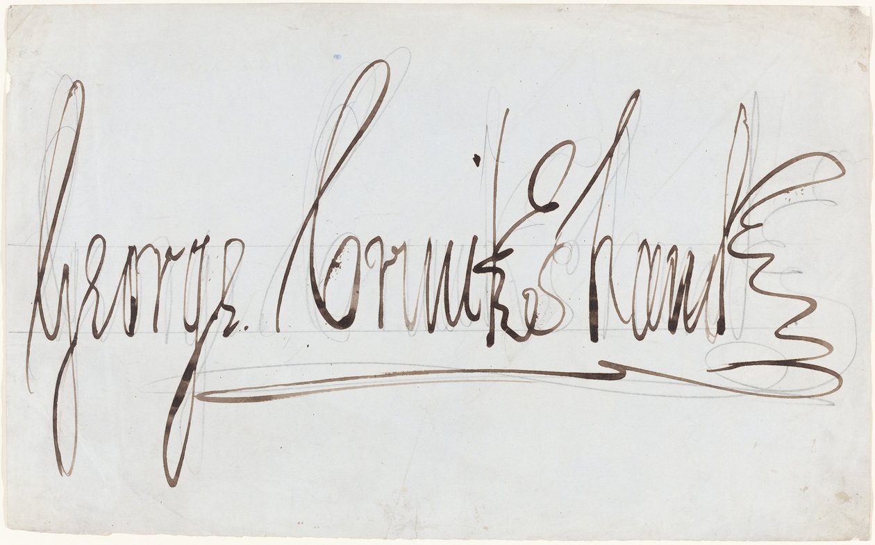 George Cruikshank (dekorativní podpis) od George Cruikshank