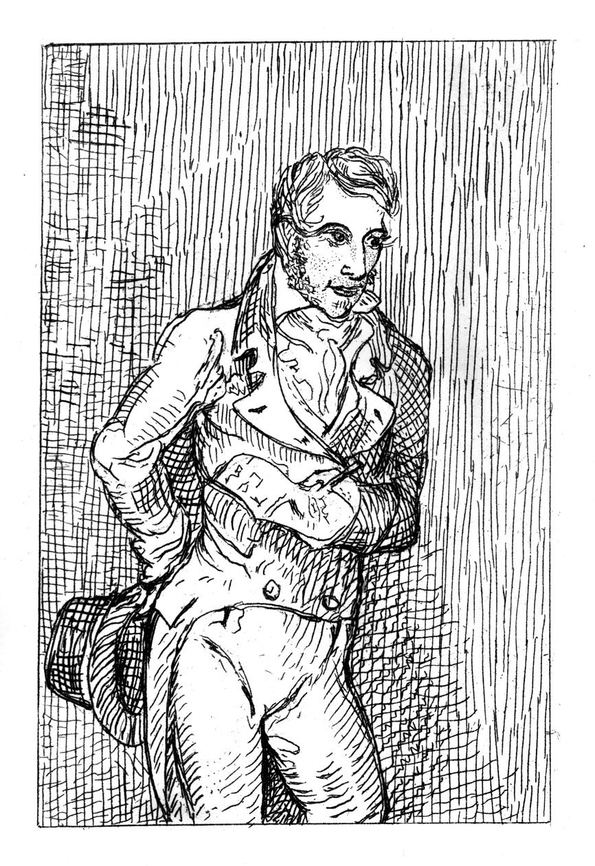 George Cruikshank 1792-1878, anglický karikaturista a knižní ilustrátor, 1811. od George Cruikshank