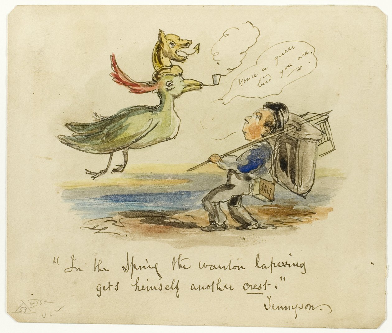 Na jaře si čejka chocholatá pořídí další erb. od George Cruikshank