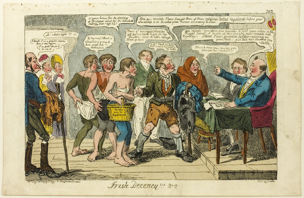 Irská slušnost! ! ! Ne. 2 od George Cruikshank