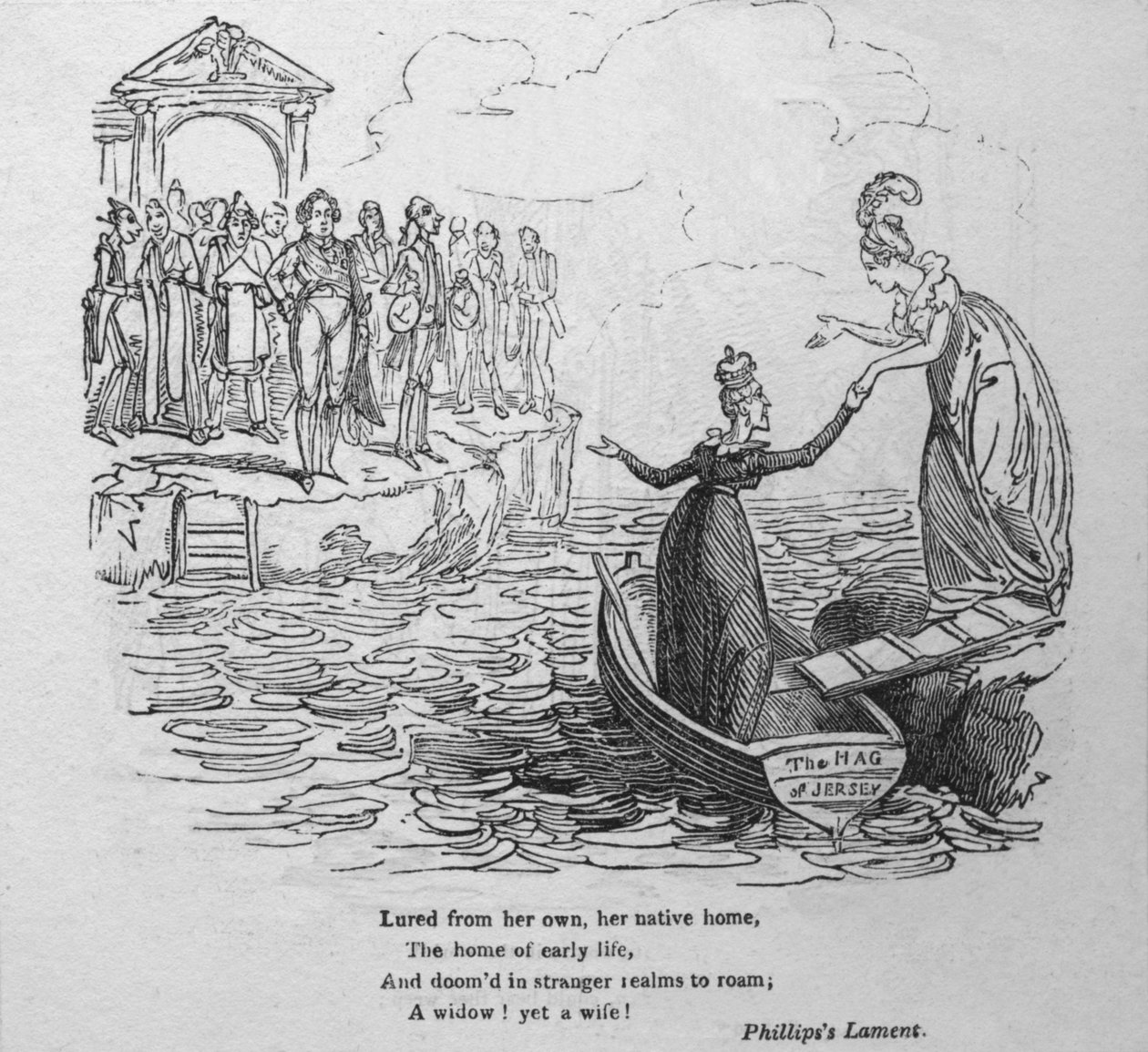 Vylákán ze svého vlastního, rodného domova..., c1820. od George Cruikshank