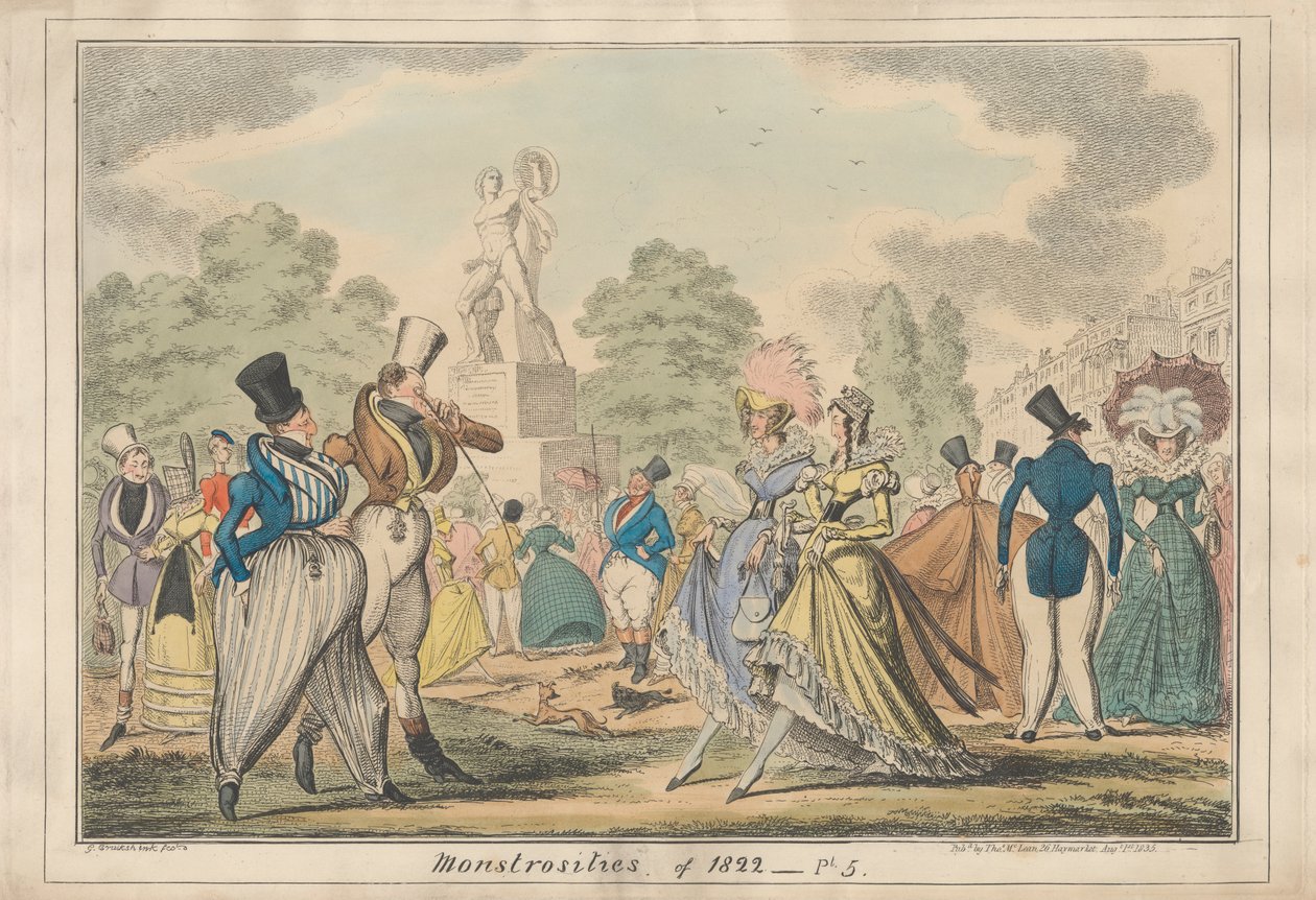 Zrůdy roku 1822 - Pt. 5 od George Cruikshank