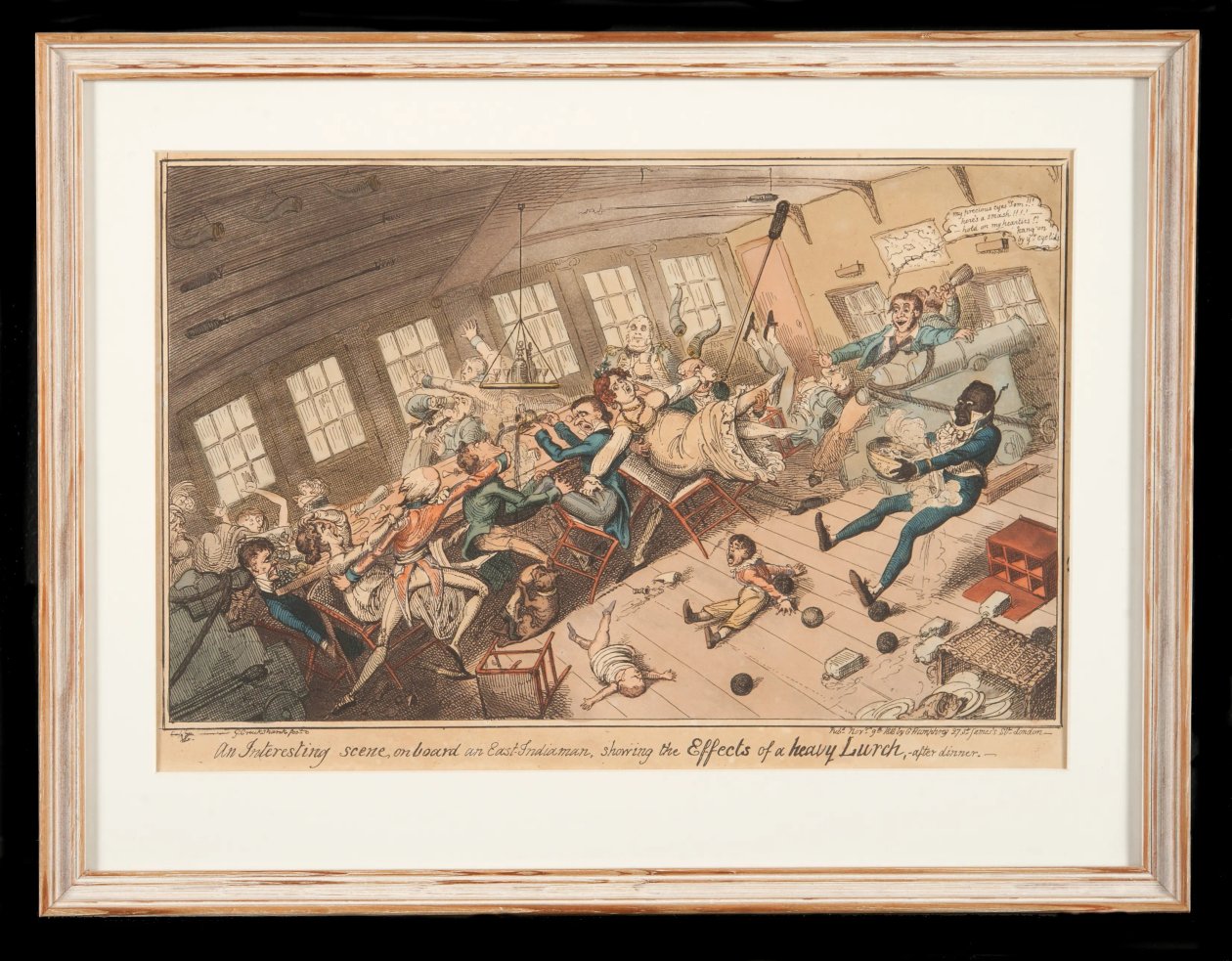 Salon v pohybu od George Cruikshank