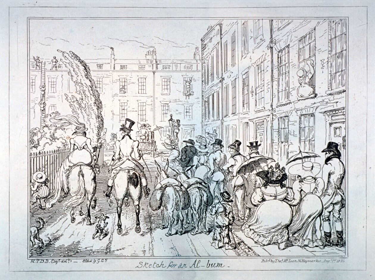 „Sketch for a Al-bum“, 1835. od George Cruikshank