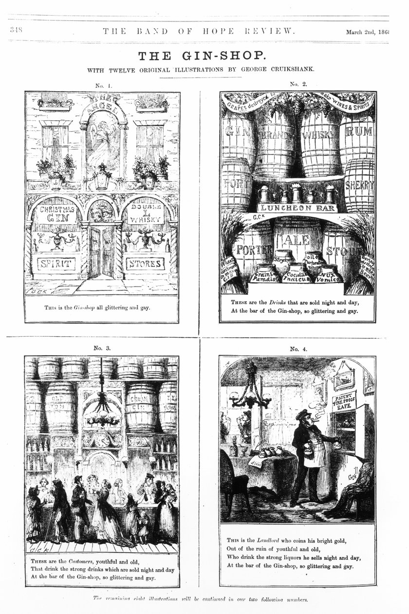 The Gin Shop, ilustrace z 