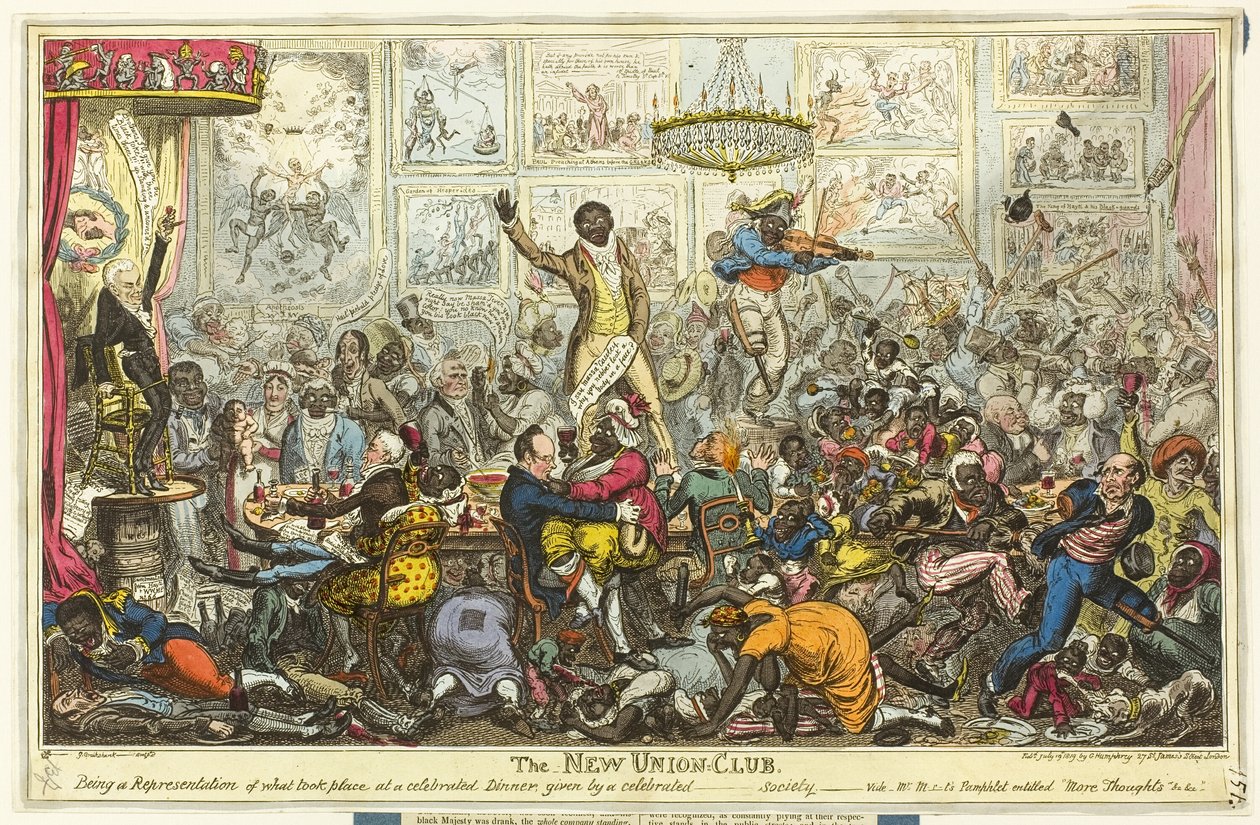 Klub New Union od George Cruikshank