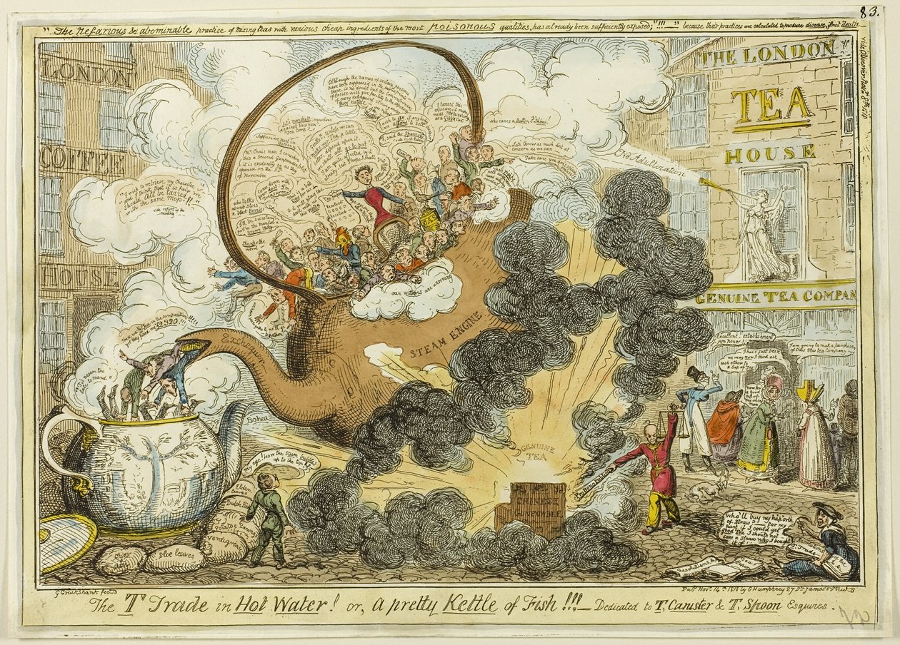 Obchod T v horké vodě od George Cruikshank