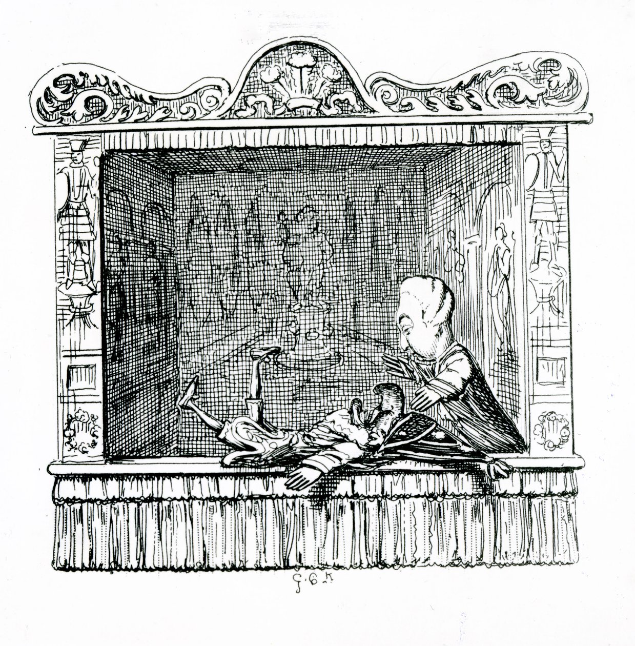 Doktor s panem Punchem od George Cruikshank