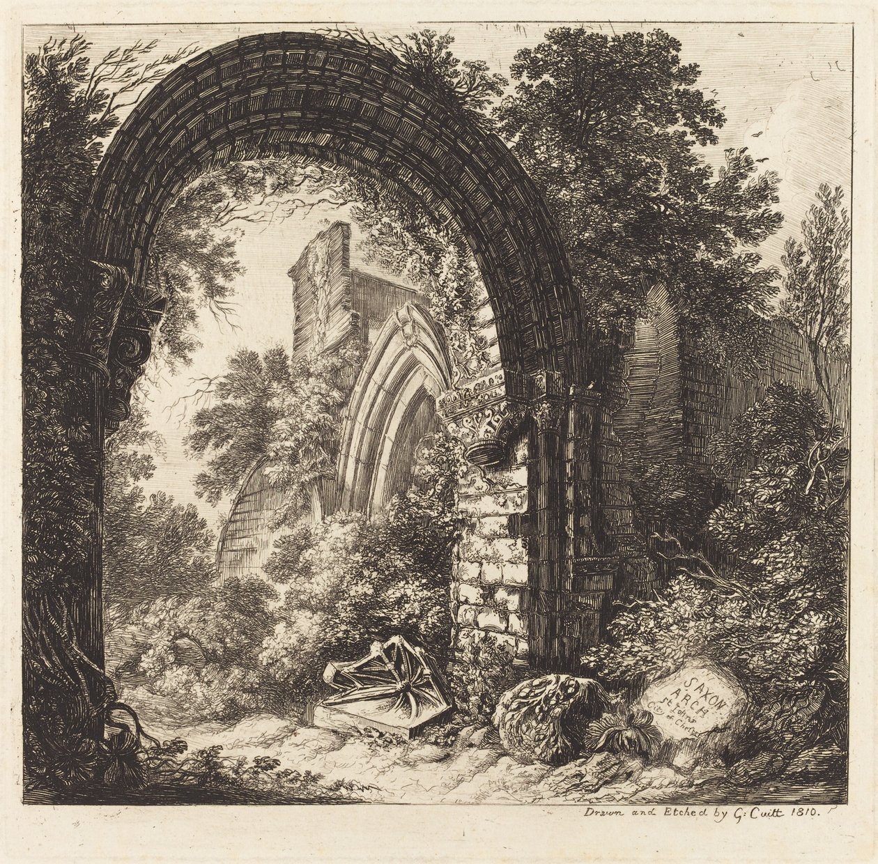 Saský arch od George Cuitt the Younger