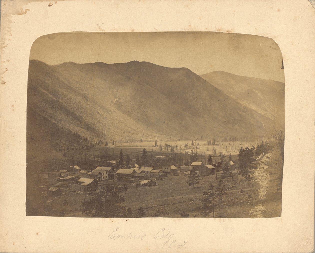 Empire City, území státu Colorado od George D. Wakely