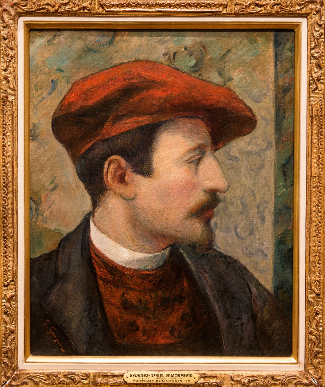 Portrét Paula Gauguina (1848-1903) od George Daniela de Monfreida (1856-1929) - Museum of Fine Arts ~ St. Petersburg, Florida, USA od George Daniel de Monfreid