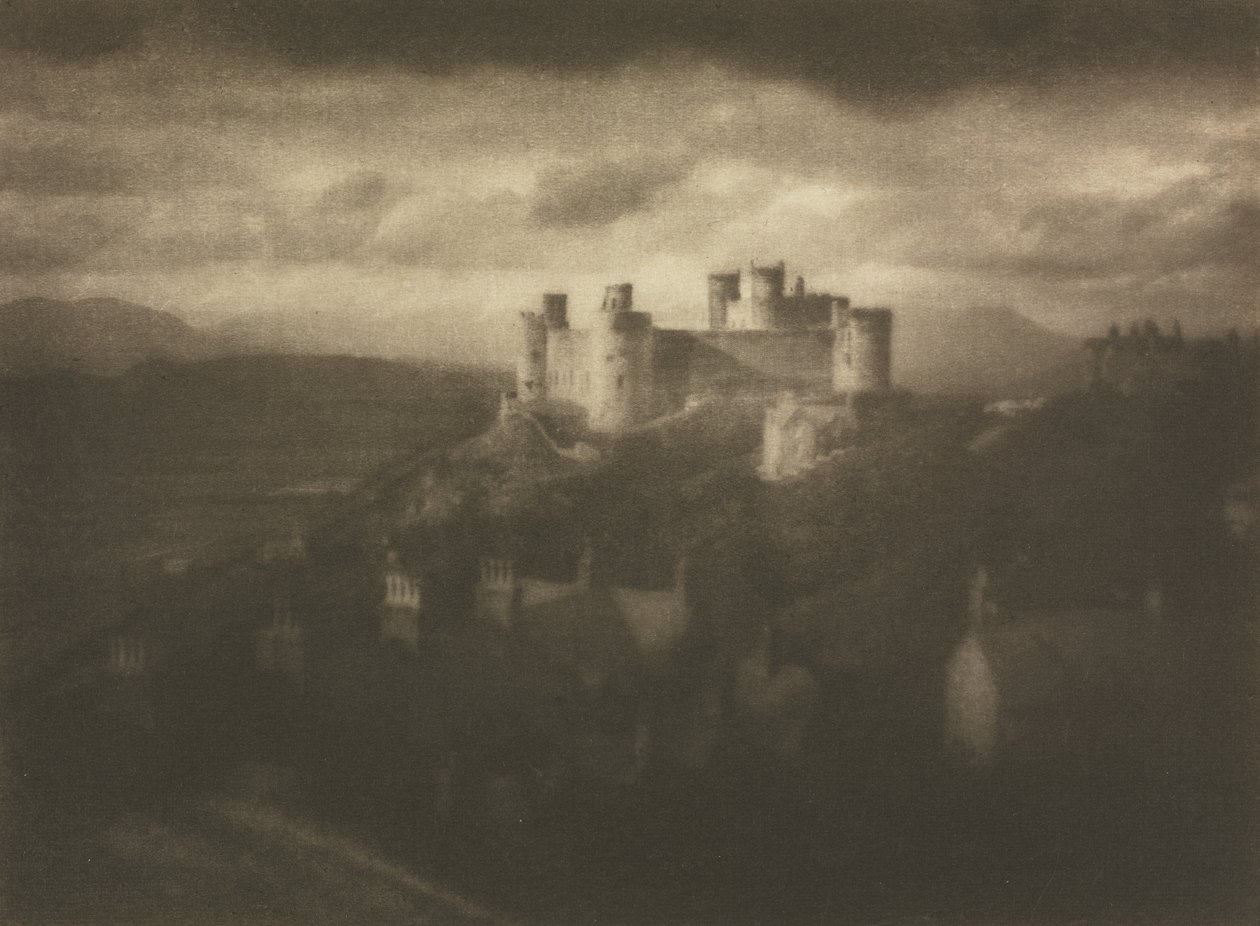 Kameramanství: Hrad Harlech od George Davison