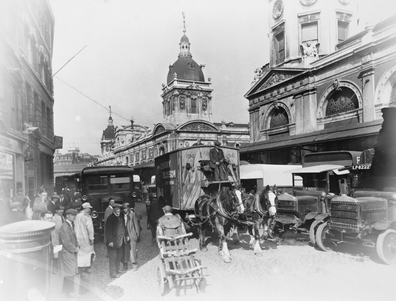 Smithfield Market, Londýn, 20.–30. léta 20. století od George Davison Reid