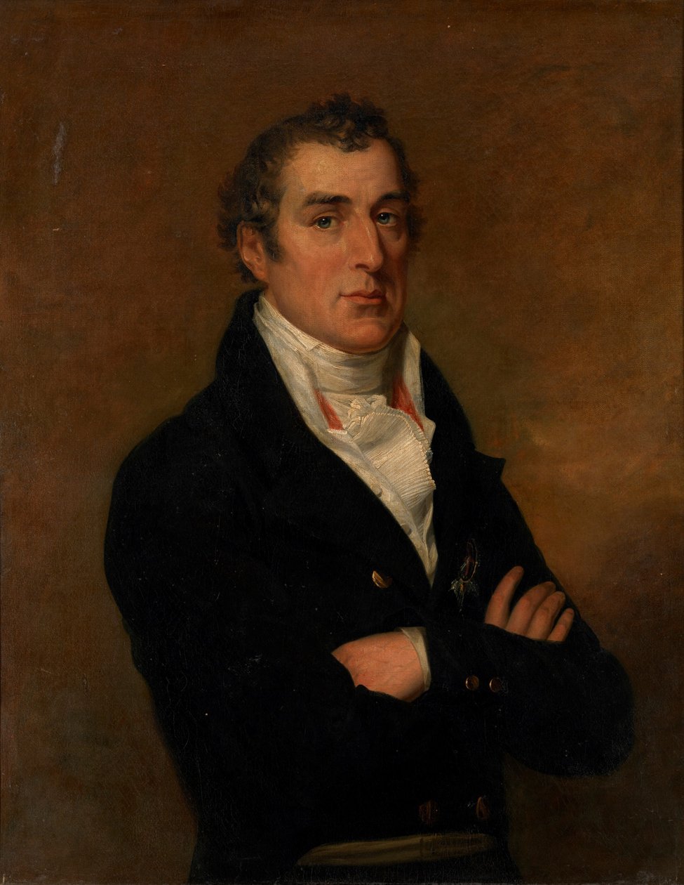Portrét Arthura Wellesleyho 1769-1852, prvního vévody z Wellingtonu od George Dawe