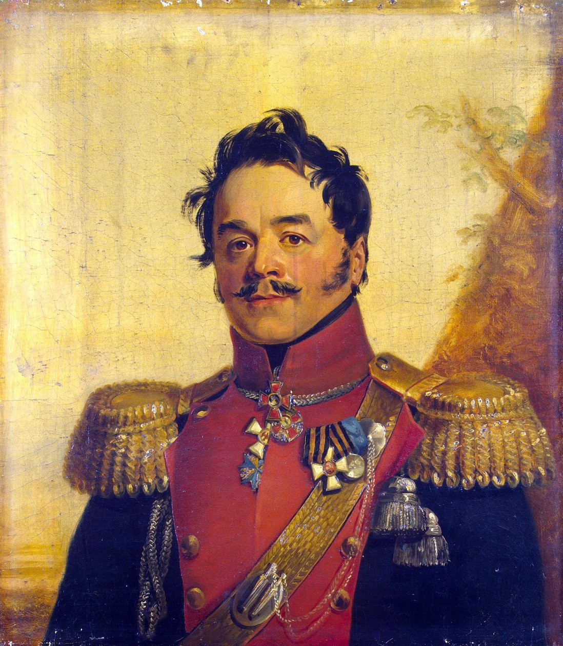 Portrét hraběte Nikolaje Grigorjeviče Ščerbatova (1777-1845) - George Dawe (1781-1829). Olej na plátně, před 1825. Rozměr: 70x62,5 cm. Státní Ermitáž, Petrohrad od George Dawe
