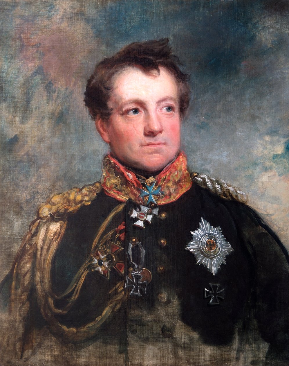 Portrét polního maršála Augusta Neidharta, hraběte z Gneisenau, pruského vojáka, 1818. od George Dawe