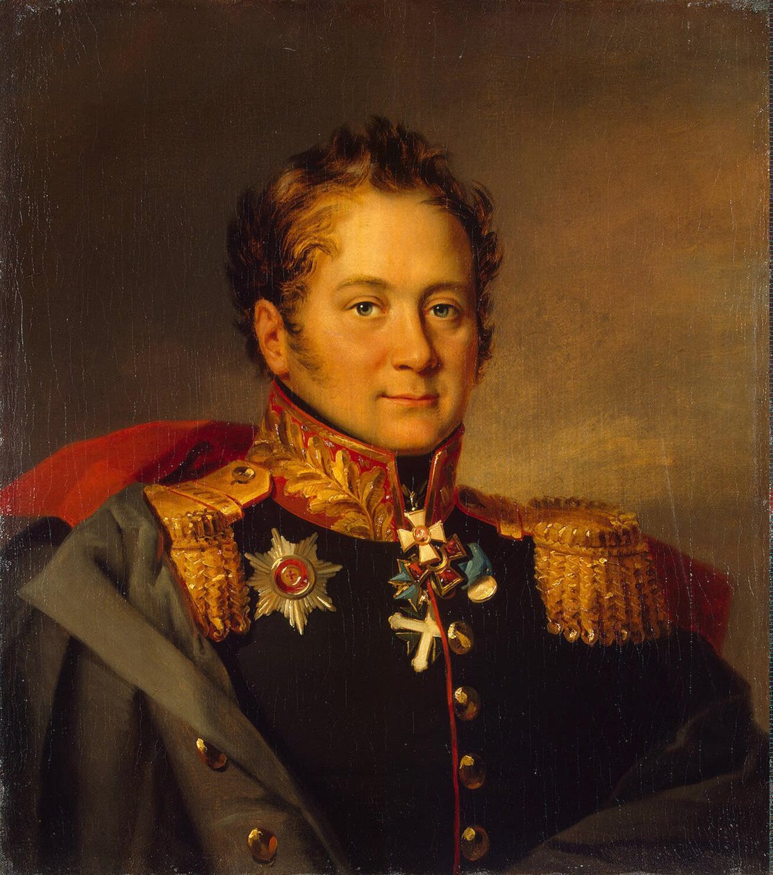 Portrét generála Alexandra Alexandroviče Pisareva 1780-1848, před rokem 1825 od George Dawe