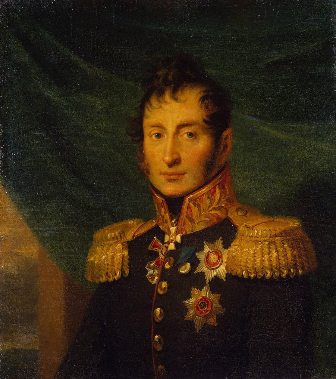 Portrét Nikolaje Alexejeviče Tučkova 1765-1812, před rokem 1825 od George Dawe