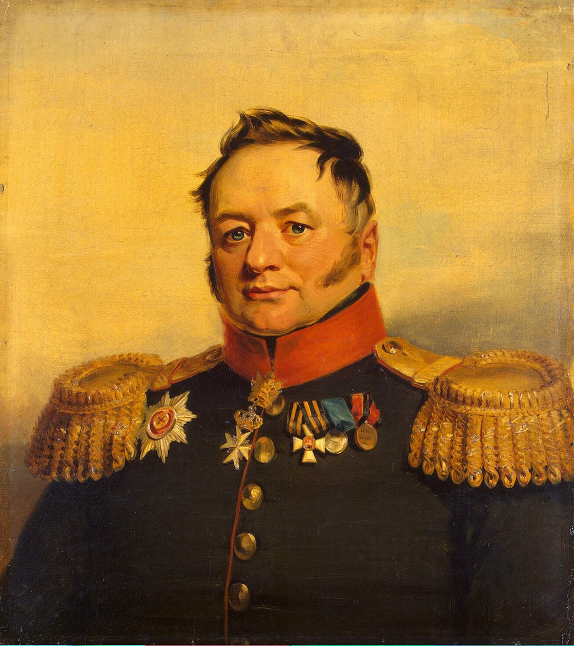 Portrét Pavla Alexejeviče Tučkova 1776-1858, před rokem 1825 od George Dawe