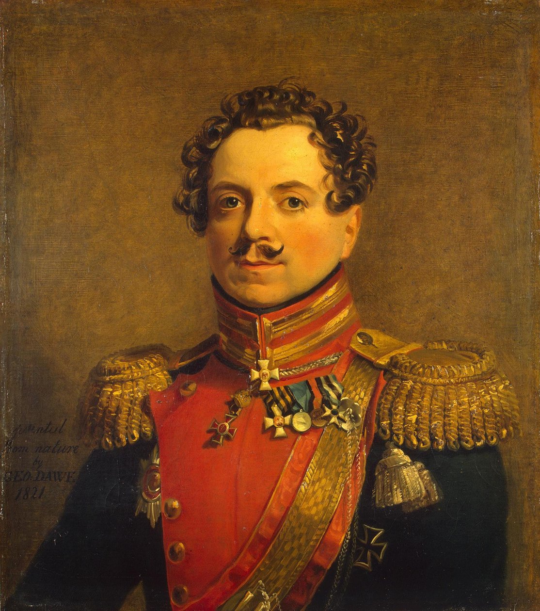 Portrét Stěpana S. Andrejevského (1782-1842) od George Dawe