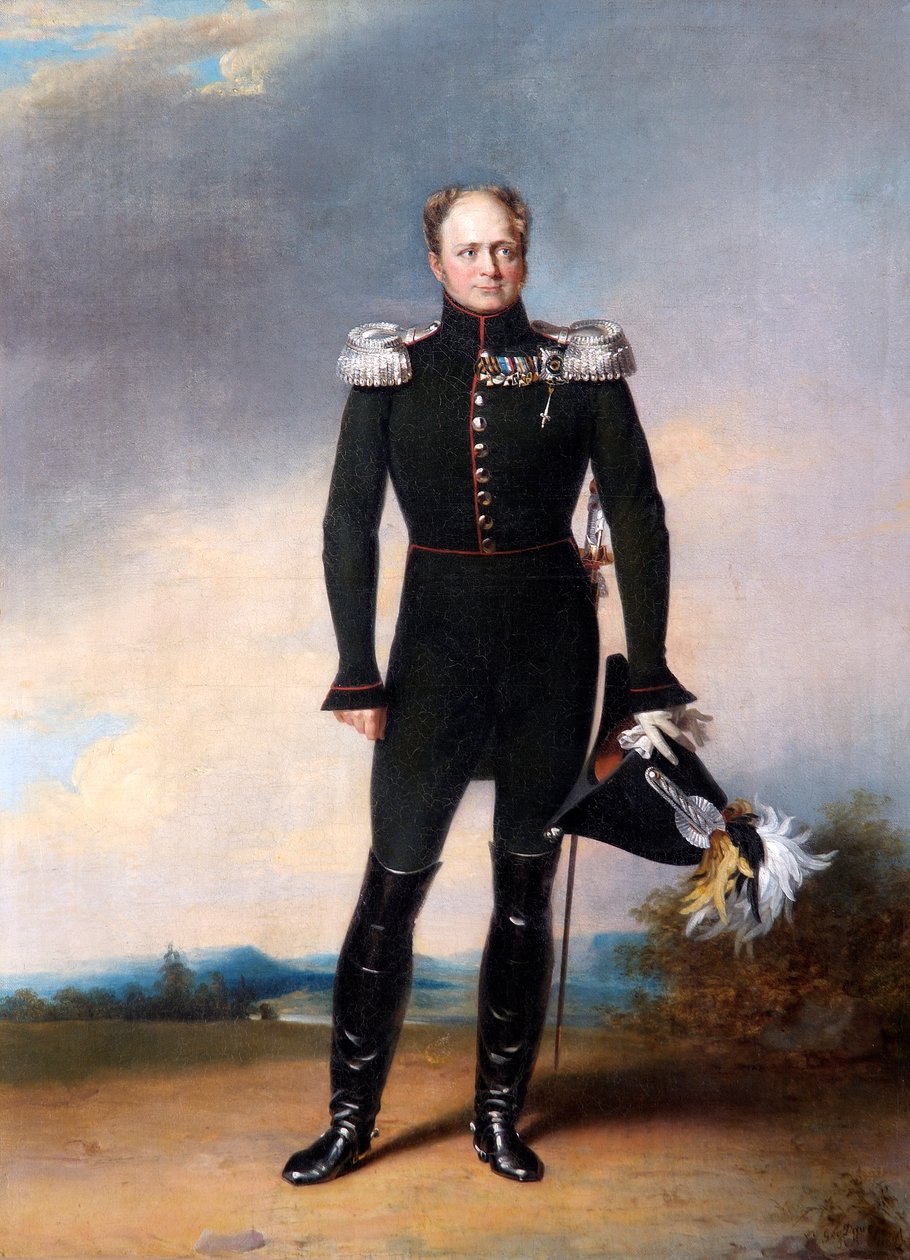 Portrét cara Alexandra I. Ruska, 1825. od George Dawe