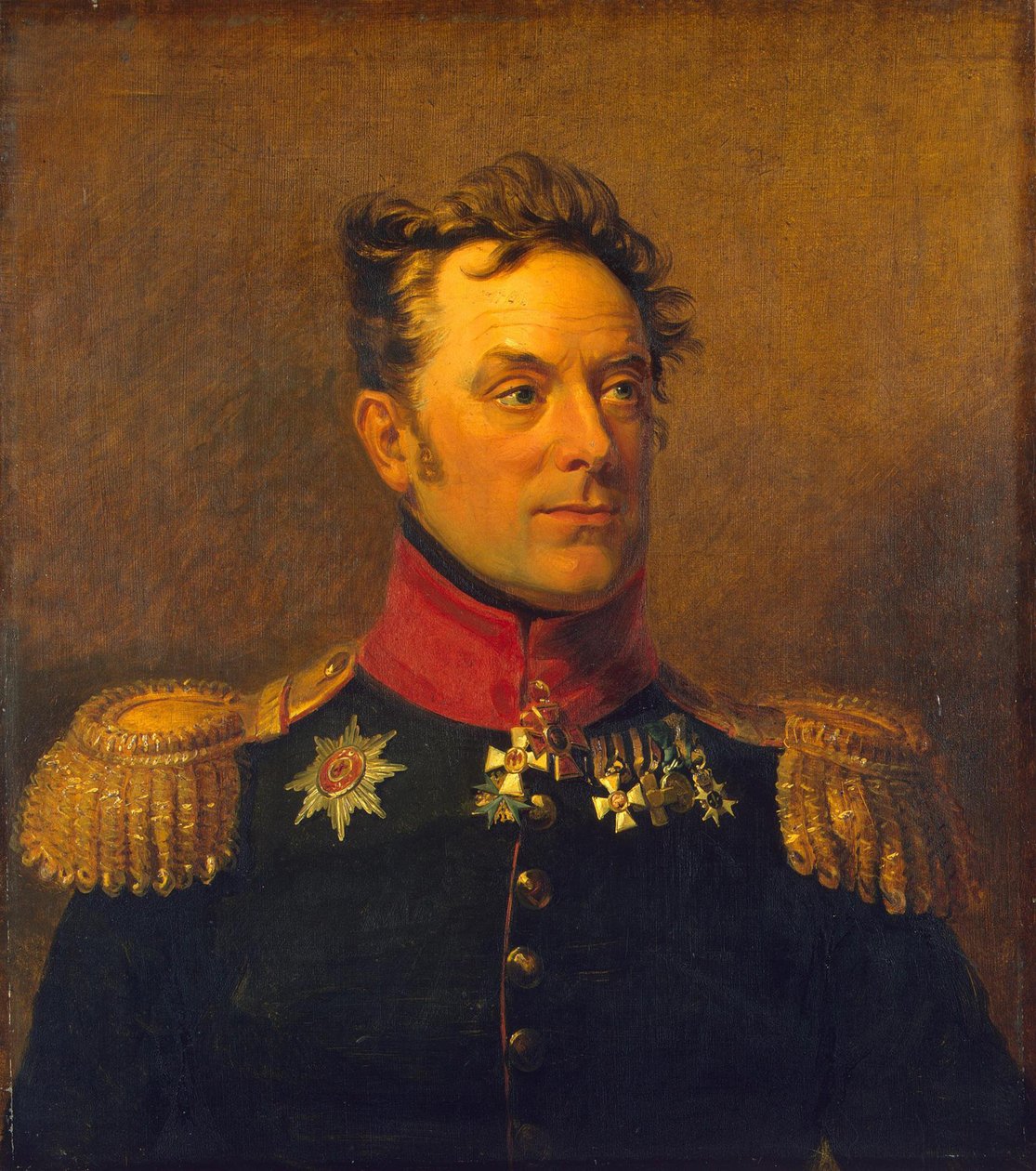 Portrét Jermolaje Fjodoroviče Kerna, kolem roku 1825 od George Dawe