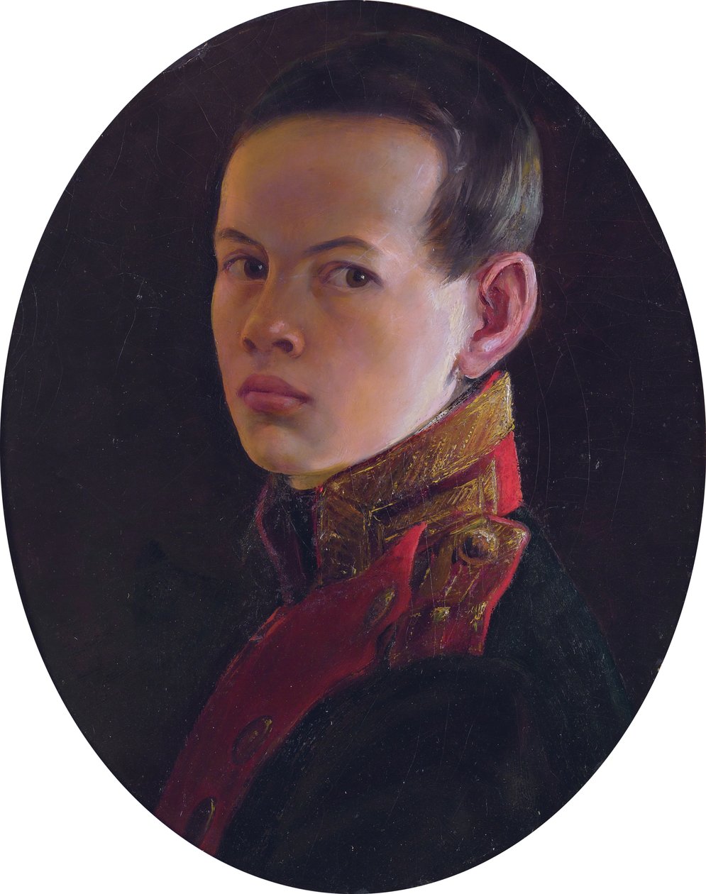 Portrét korunního prince Alexandra Nikolajeviče 1818-1881 od George Dawe