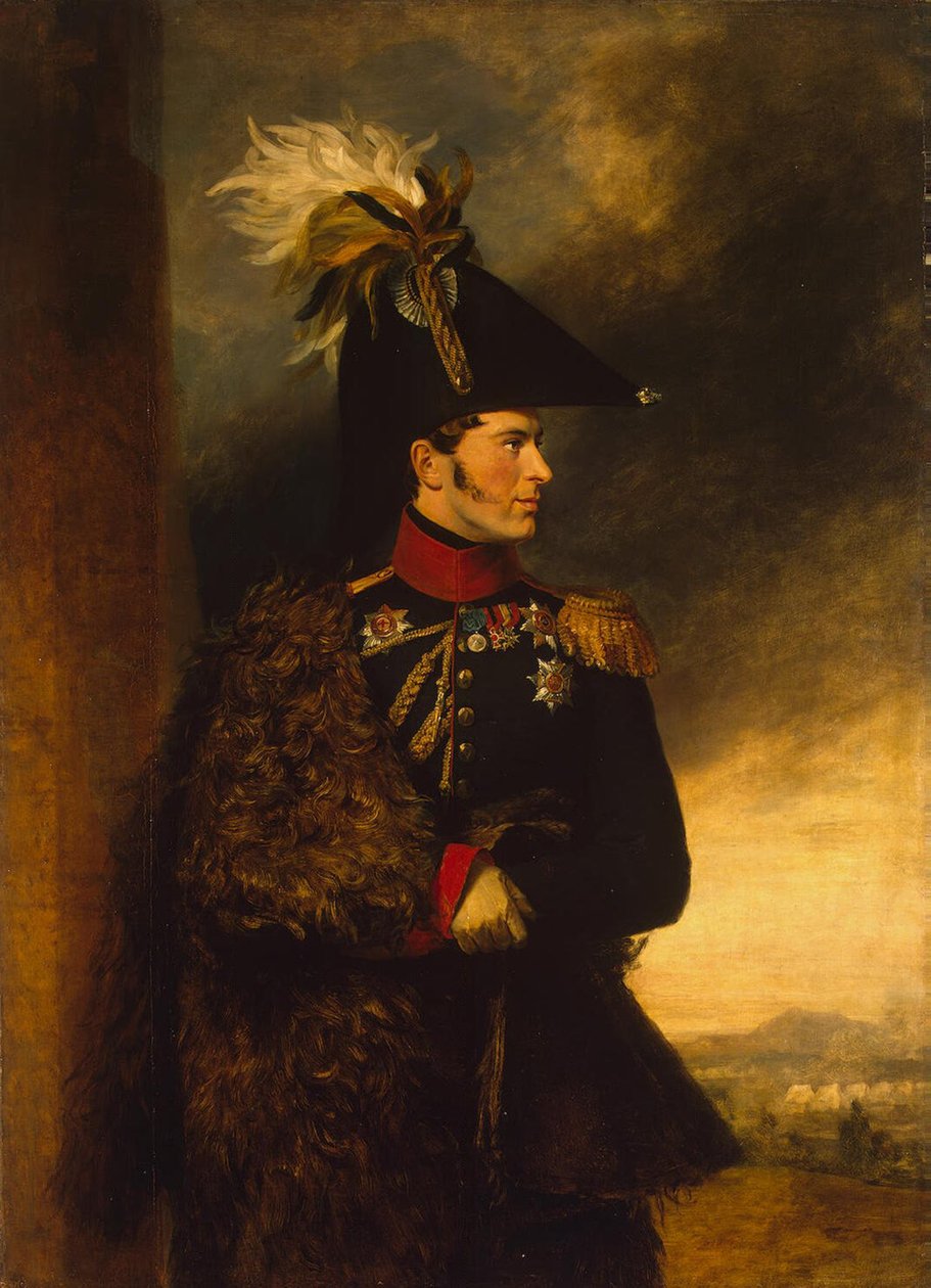 Princ Alexander Sergejevič Menšikov 1787-1869, CA 1825 od George Dawe