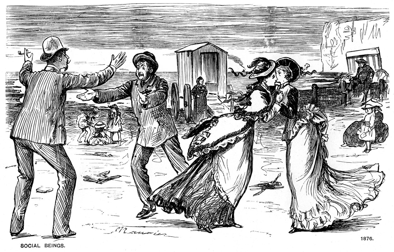 Sociální bytosti, 1876 1891 od George du Maurier