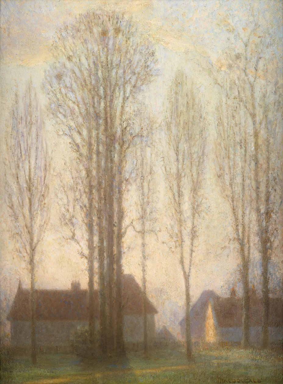 The Old Rookery (olej na palubě) od George Duncan Macdougald