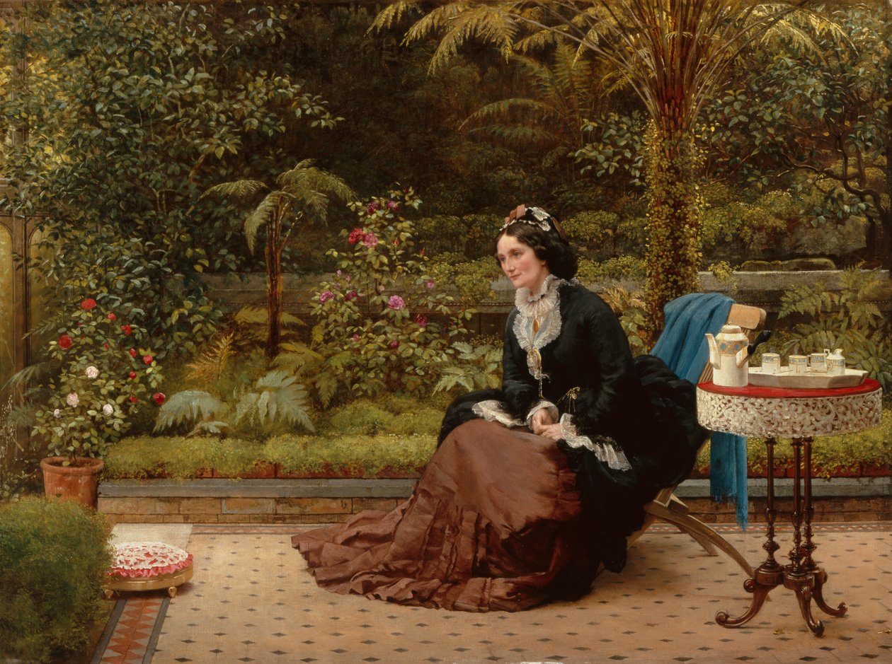 Pět hodin (olej na plátně) od George Dunlop Leslie