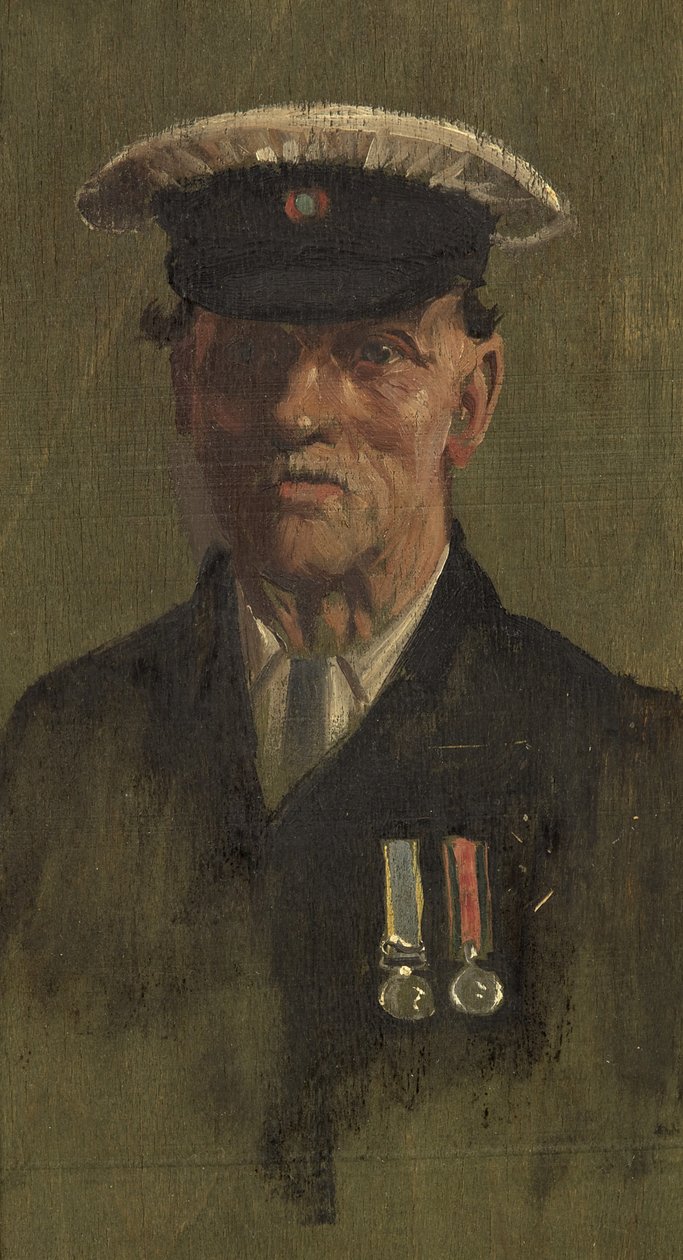Portrét G. Marshmana, 62., kolem roku 1920 (olej na panelu) od George Edmund Butler