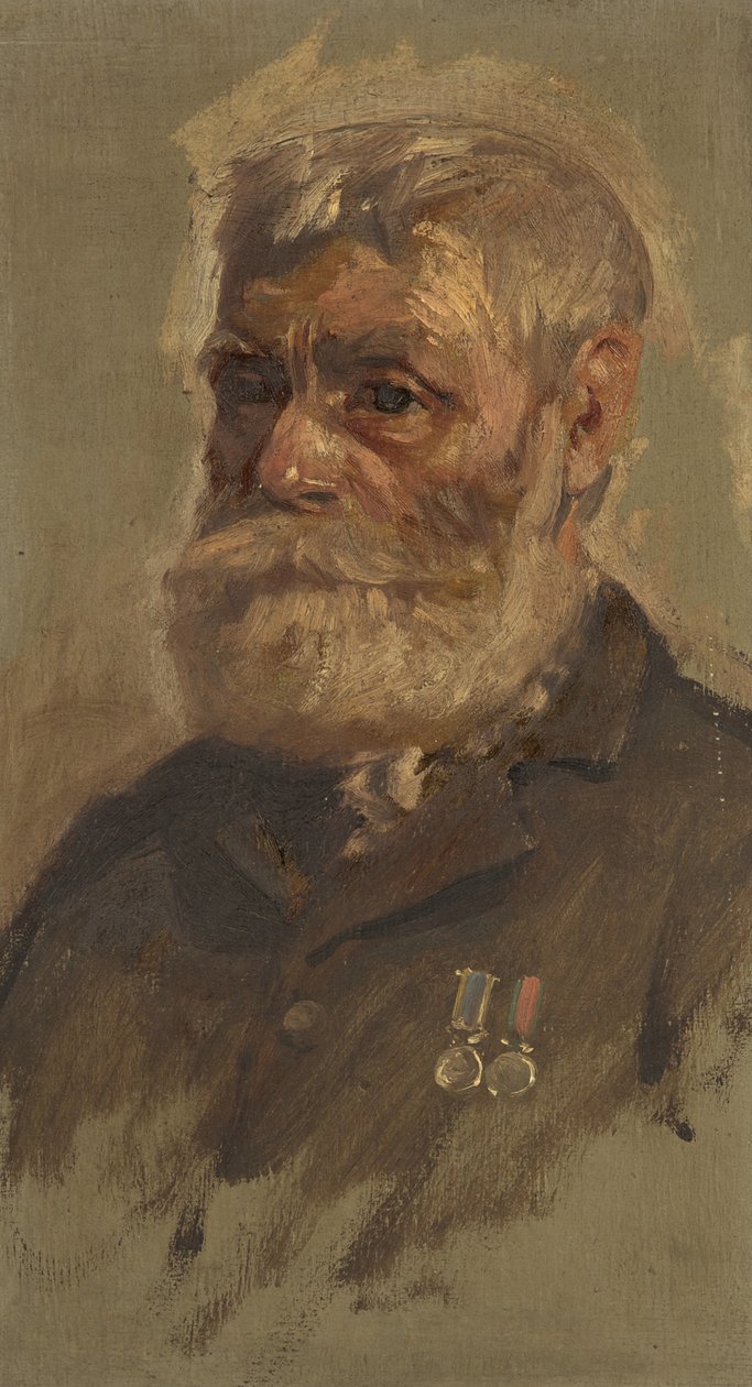 Portrét G. Sandforda, 28., c. 1920 (olej na panelu) od George Edmund Butler