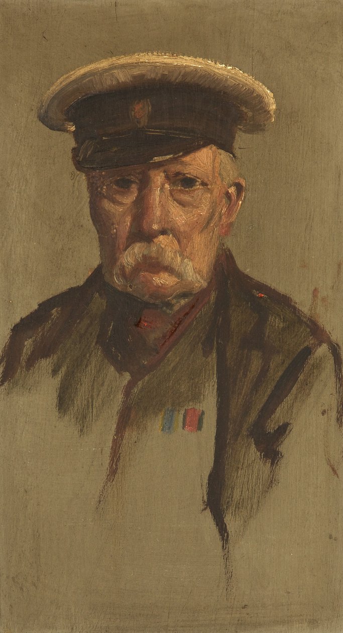 Portrét J. Colea, 7., ca. 1920 (olej na panelu) od George Edmund Butler