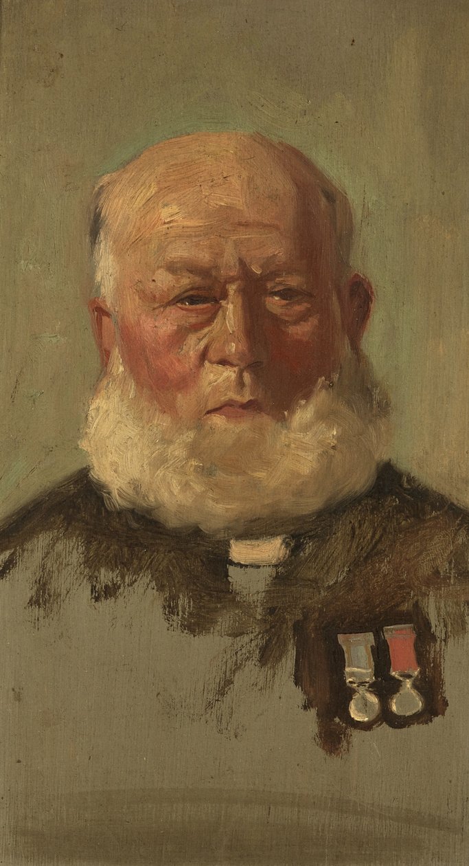 Portrét J. Summerse, R.N., c. 1920 (olej na panelu) od George Edmund Butler