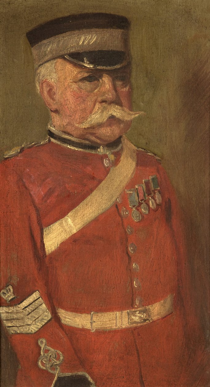 Portrét Jas George, R.N. & 3., c. 1920 (olej na panelu) od George Edmund Butler