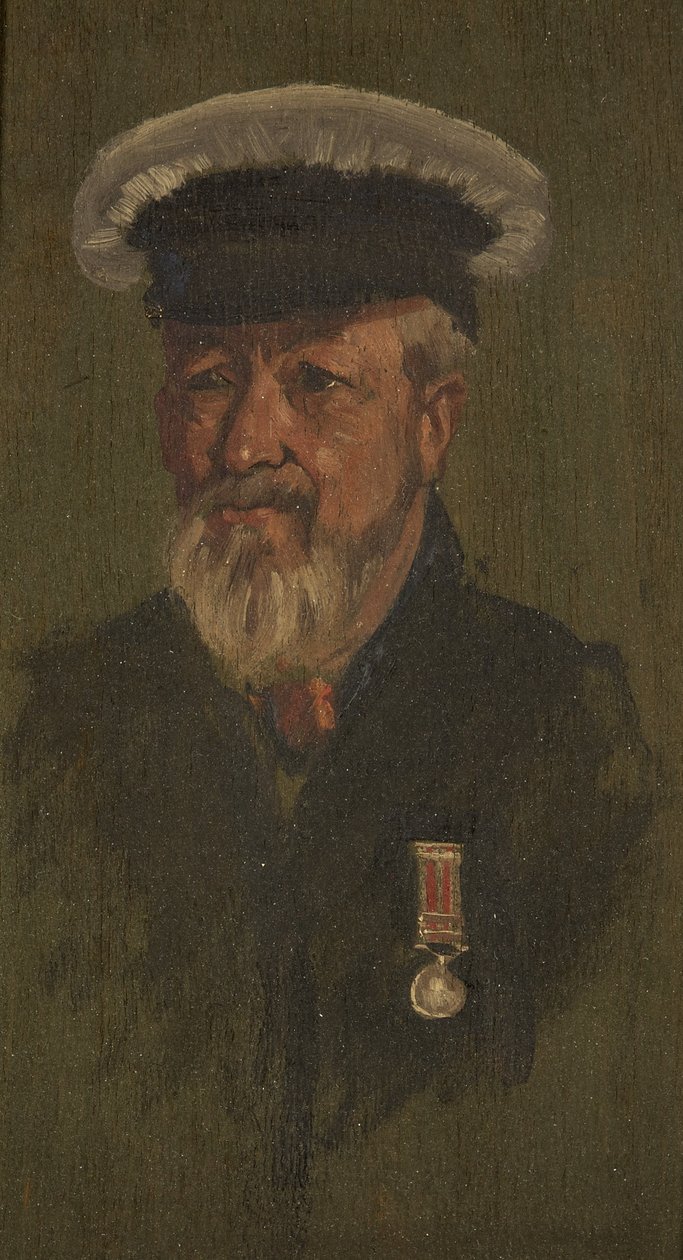 Portrét R. Coombse, M.T., kolem roku 1920 (olej na panelu) od George Edmund Butler